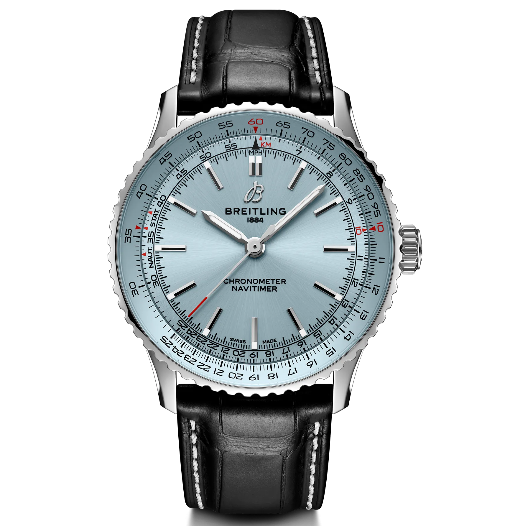 Breitling Navitimer Automatic 41 Watch with Ice Blue Dial
