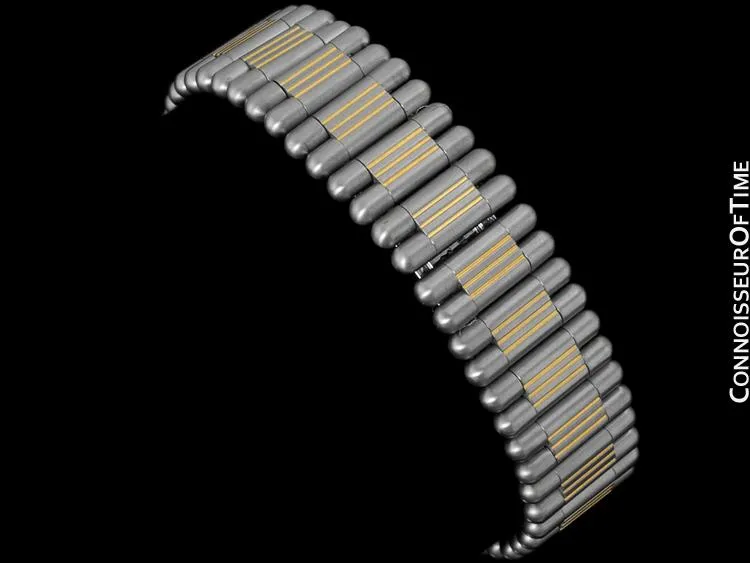 Cartier Must De 21C Mens Midsize Unisex Watch - Stainless Steel and 18K Gold
