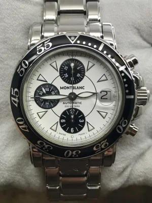 Montblanc Meisterstuck 7034 White Dial Automatic Men's Watch