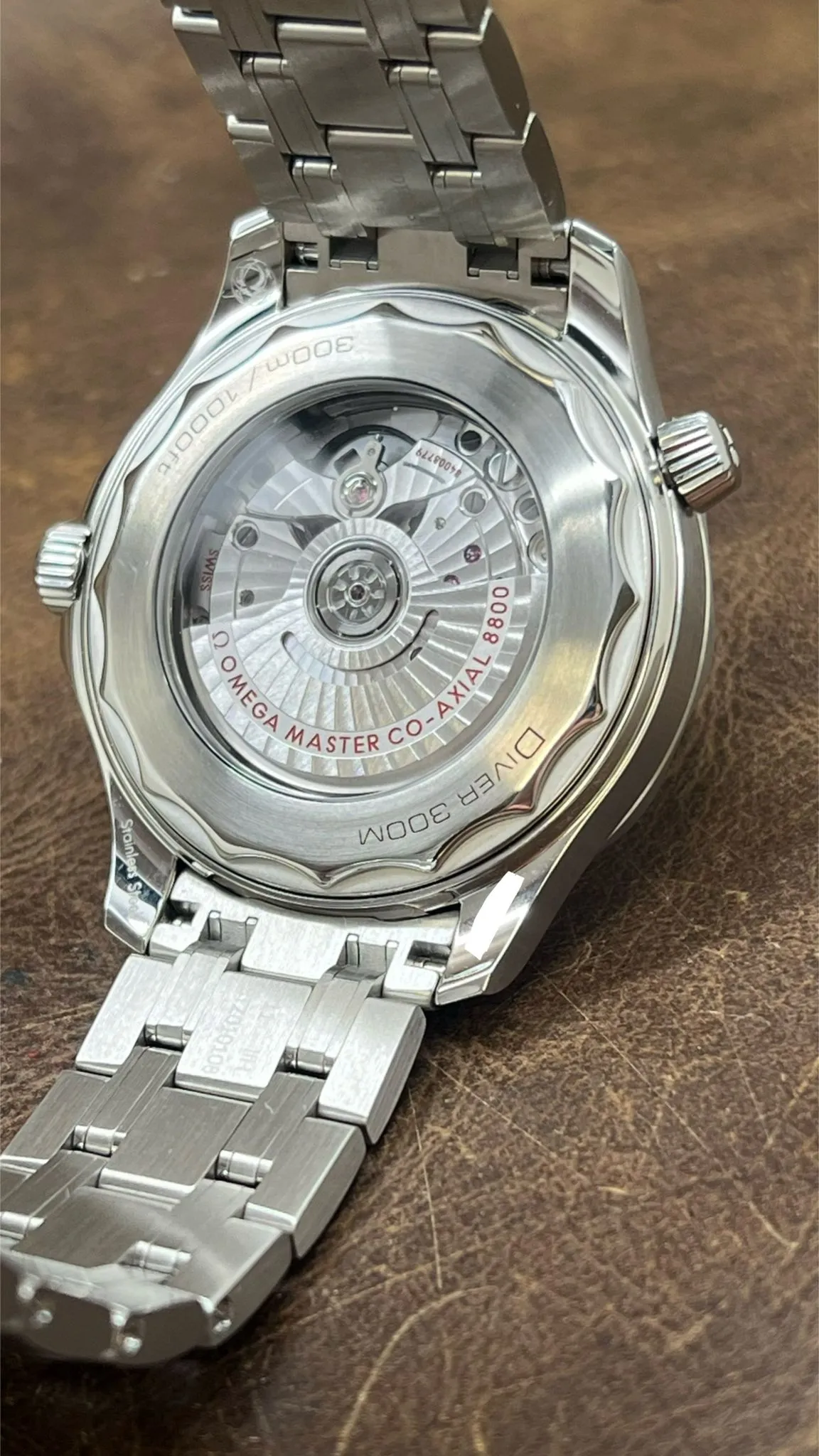 Omega Seamaster Diver 300M Ceramic B&P 2024 210.30.42.20.04.001 White Dial Automatic Men's Watch