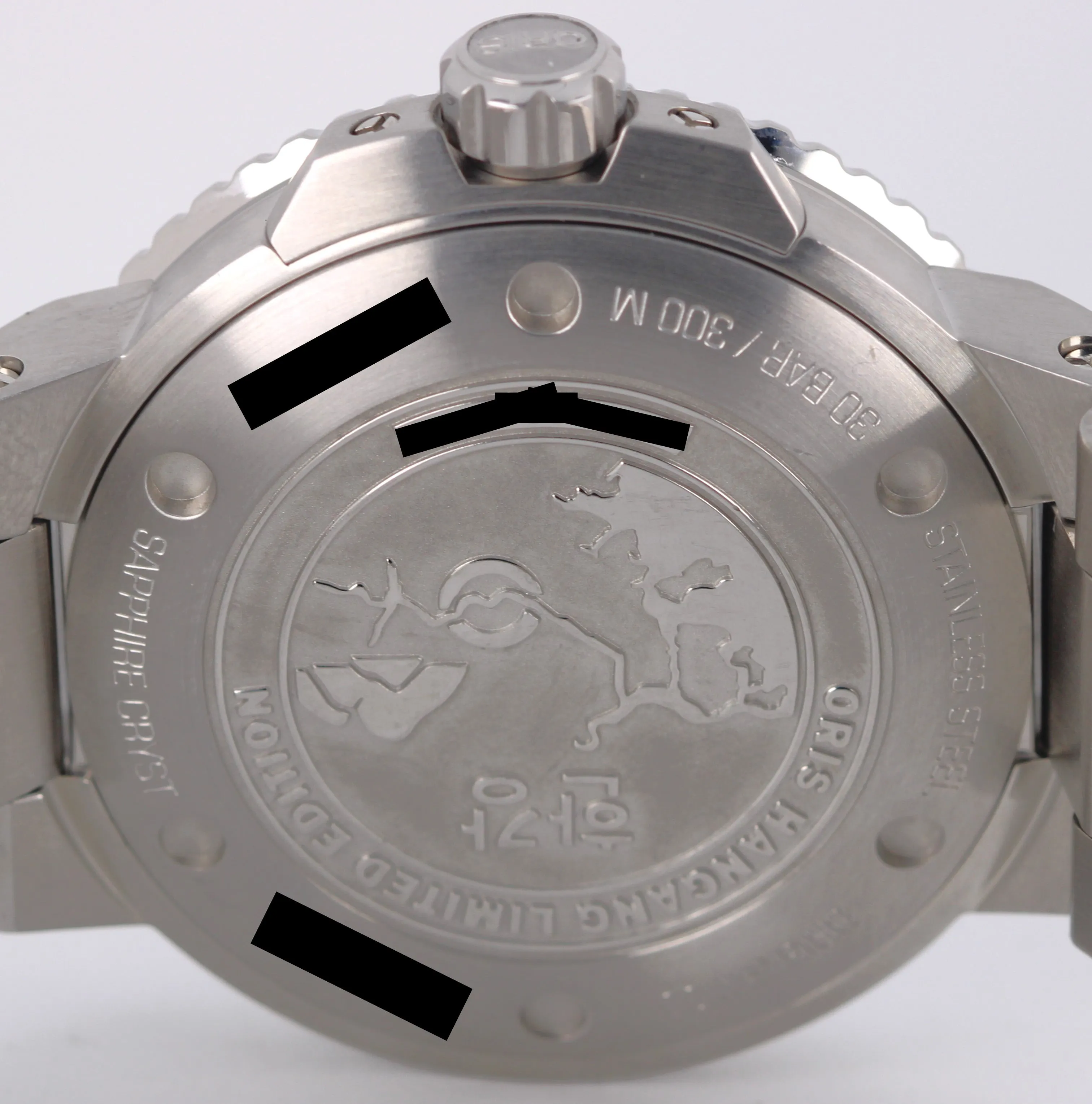 Oris Aquis Hangang Limited Edition Steel Green 43.50mm 0174377344187-Set Watch